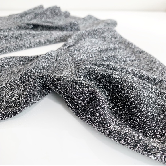 J. Crew Ruffle Sleeve Sparkle Top - Picture 5 of 8